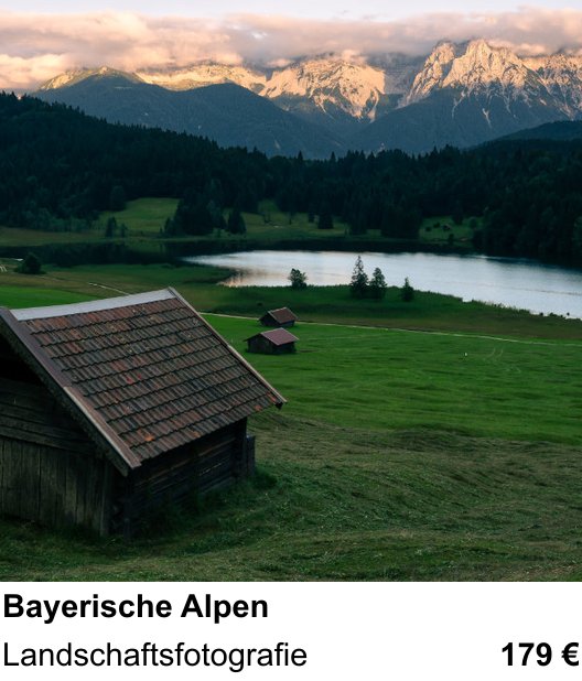 Kreativer Fotoworkshop: Bayerische Alpen – Landschaftsfotografie
