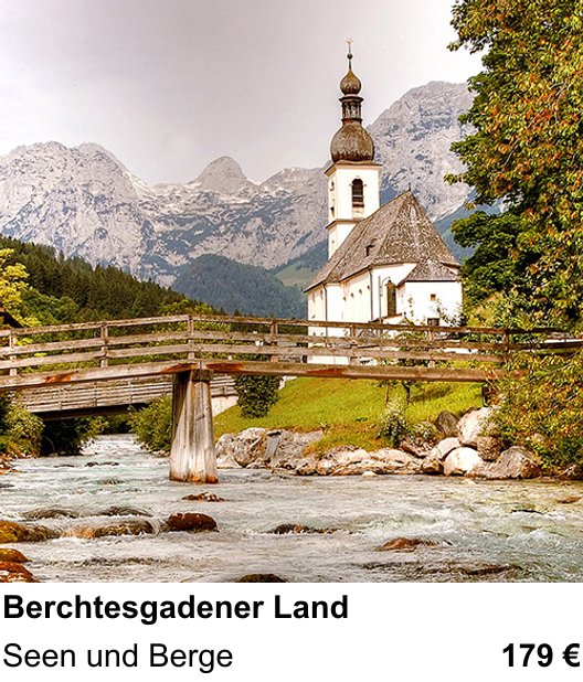 Kreativer Fotoworkshop: Berchtesgadener Land – Seen und Berge