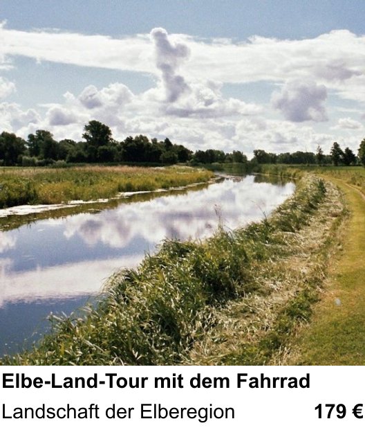 Kreativer Fotoworkshop: Elbe-Land-Tour mit dem Fahrrad – Landschaft der Elberegion