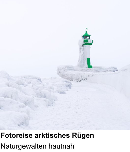 Kreativer Fotoworkshop: Fotoreise arktisches Rügen – Naturgewalten hautnah