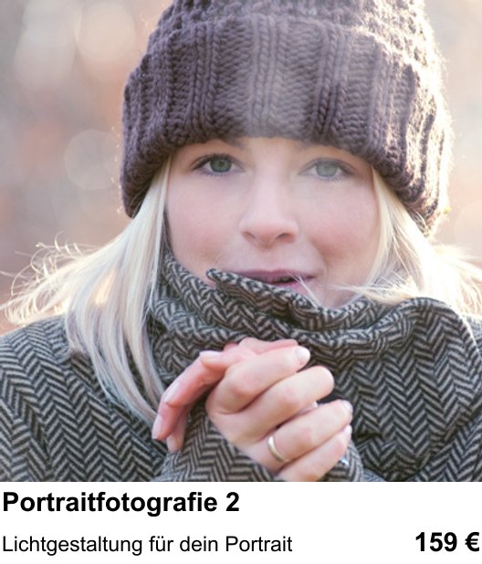 Lerne Portrait-Aufbaukurs Teil 2 in Berlin – Lichtgestaltung für dein Portrait