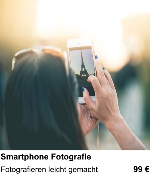 Lerne Smartphone Fotografie in Berlin – Fotografieren leicht gemacht