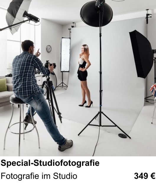 Lerne Special-Studiofotografie in Berlin – Fotografie im Studio