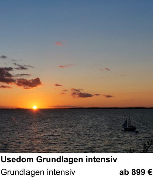 Kreativer Fotoworkshop: Usedom Grundlagen intensiv – Grundlagen intensiv